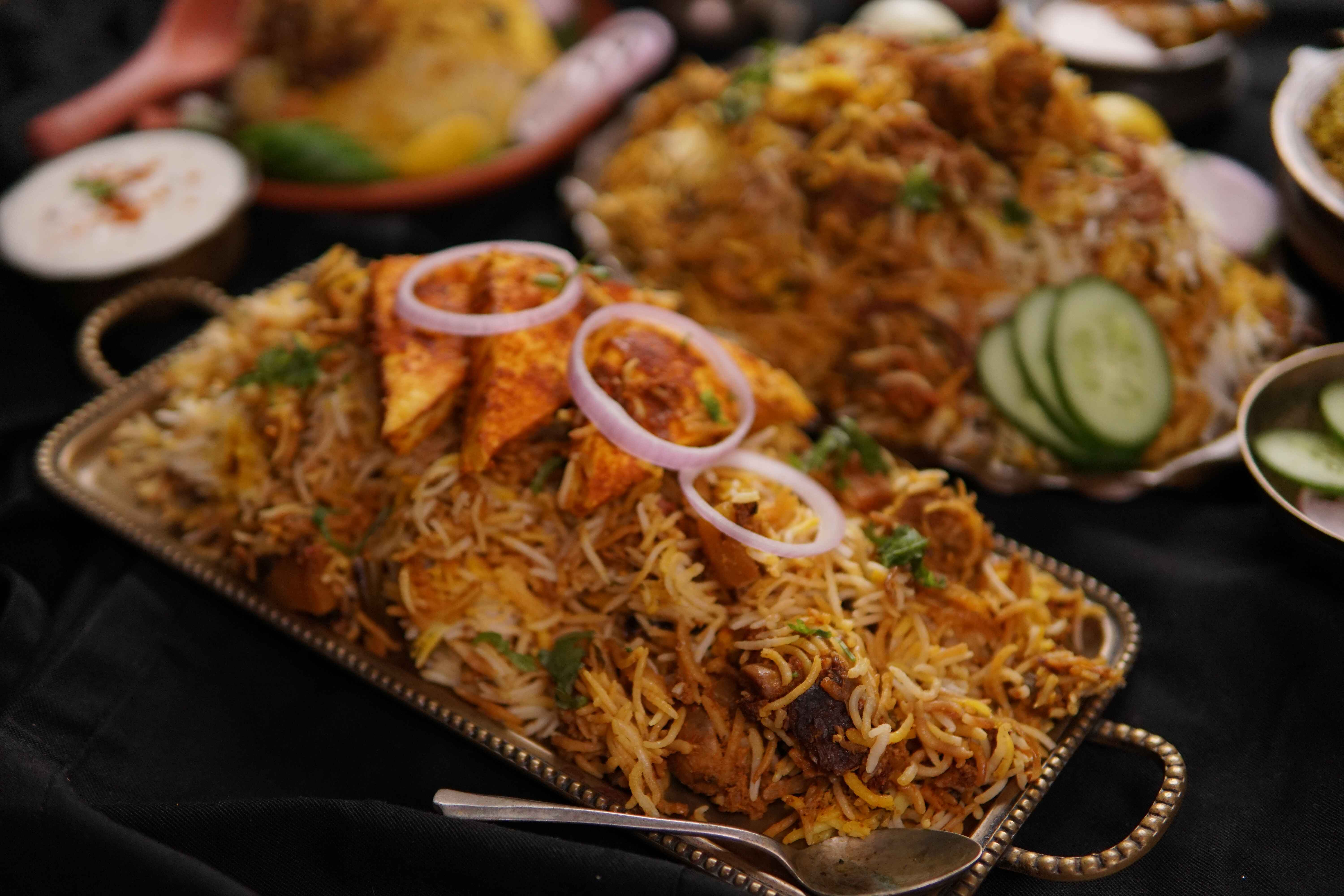 Andhra-Style Dum Paneer Biryani